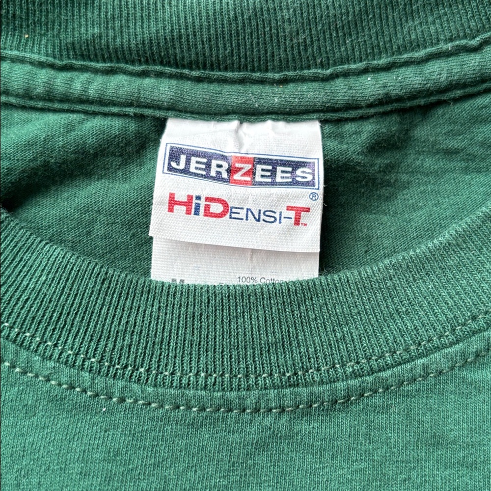 👛 (ANY 2/$20) JERZEES 100 Percent Cotton Short Sleeve Tee ALEXANDER KEITH Motif - Picture 4 of 5